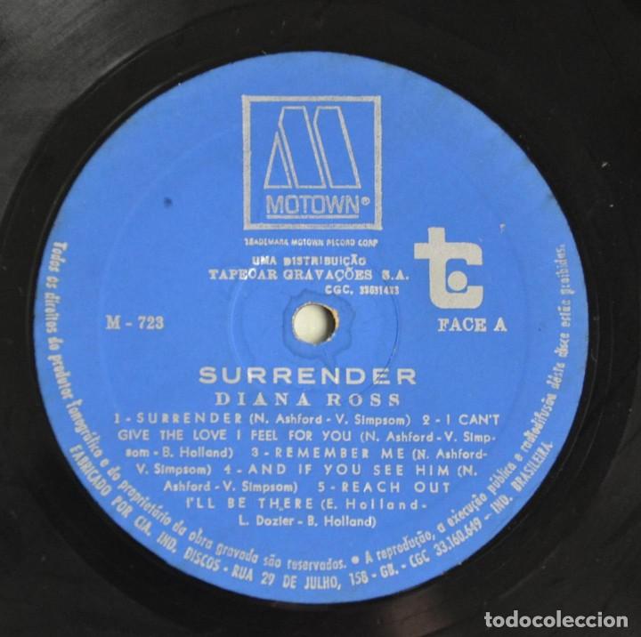 Discos de vinilo: Diana Ross &lrm;&ndash; Surrender LP 1971 Brazil - Foto 4