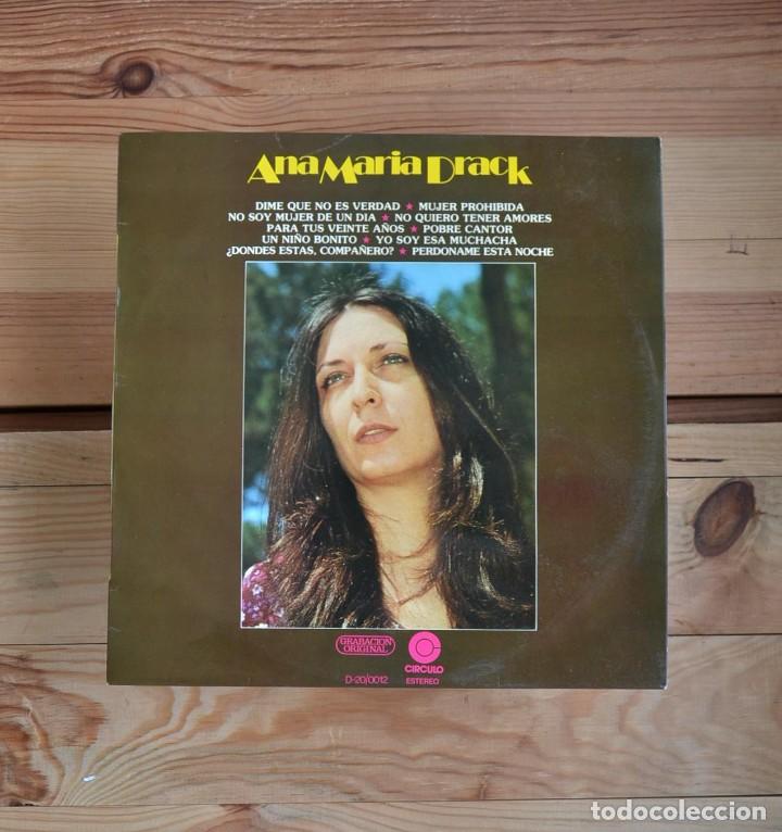Discos de vinilo: Ana Maria Drack LP - Foto 1