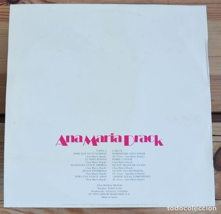 Discos de vinilo: Ana Maria Drack LP - Foto 2