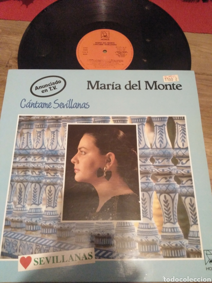 Discos de vinilo: Mar&iacute;a del Monte - Foto 1