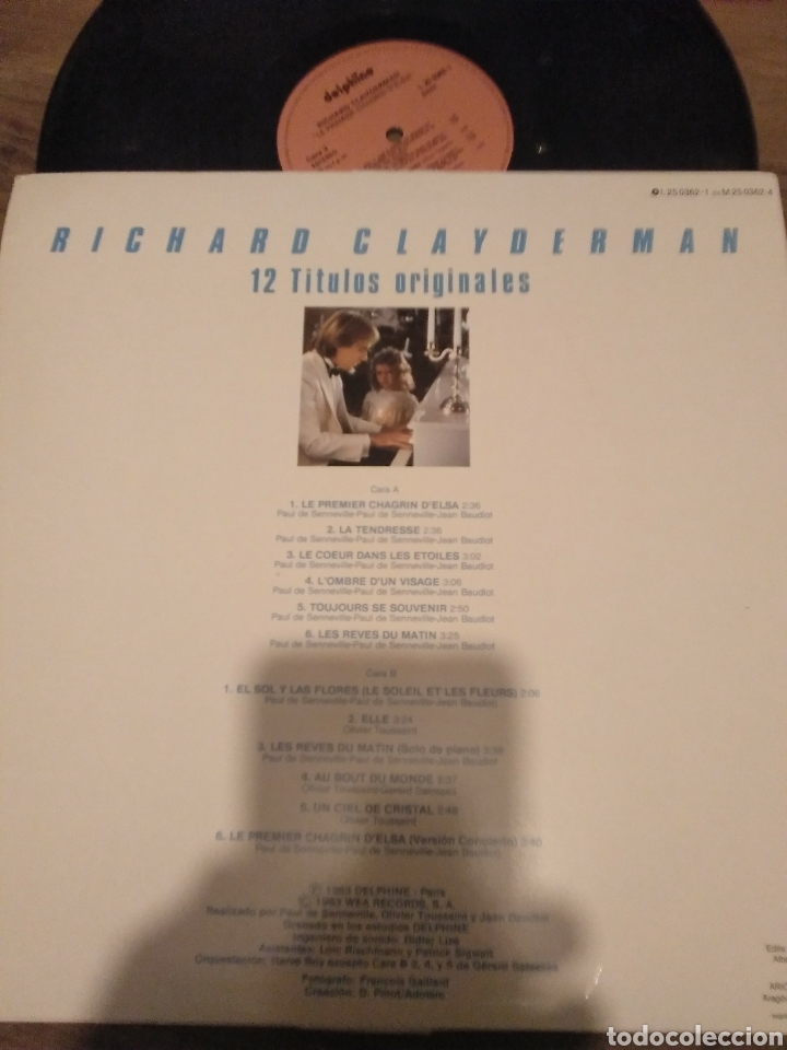 Discos de vinilo: Richard clayderman - Foto 2