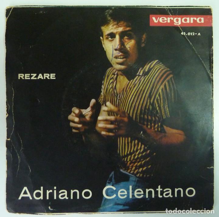 Discos de vinilo: ADRIANO CELENTANO // IL TANGACCIO// 1964 // SINGLE - Foto 2