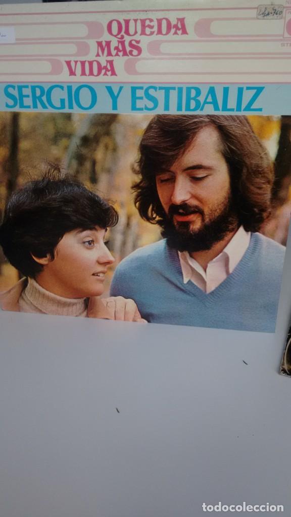 Discos de vinilo: LP (VINILO) DE SERGIO Y ESTIBALIZ A&Ntilde;OS 70 - Foto 1