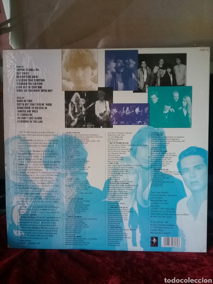 Discos de vinilo: THE TEXTONES 1990 DEMON RECORDS - Foto 2