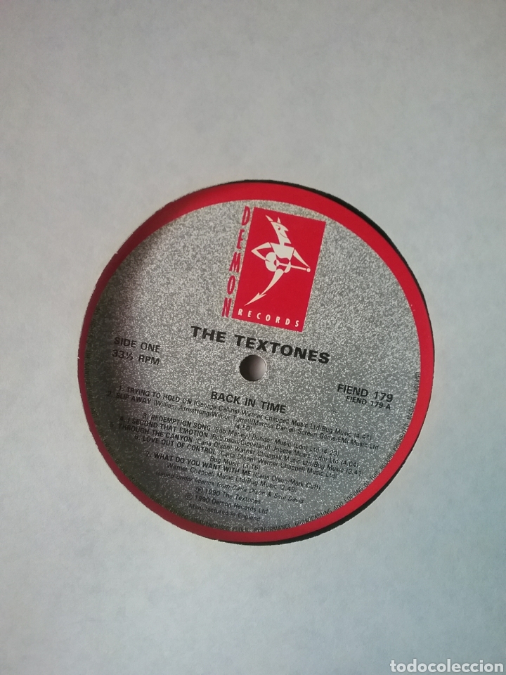 Discos de vinilo: THE TEXTONES 1990 DEMON RECORDS - Foto 3