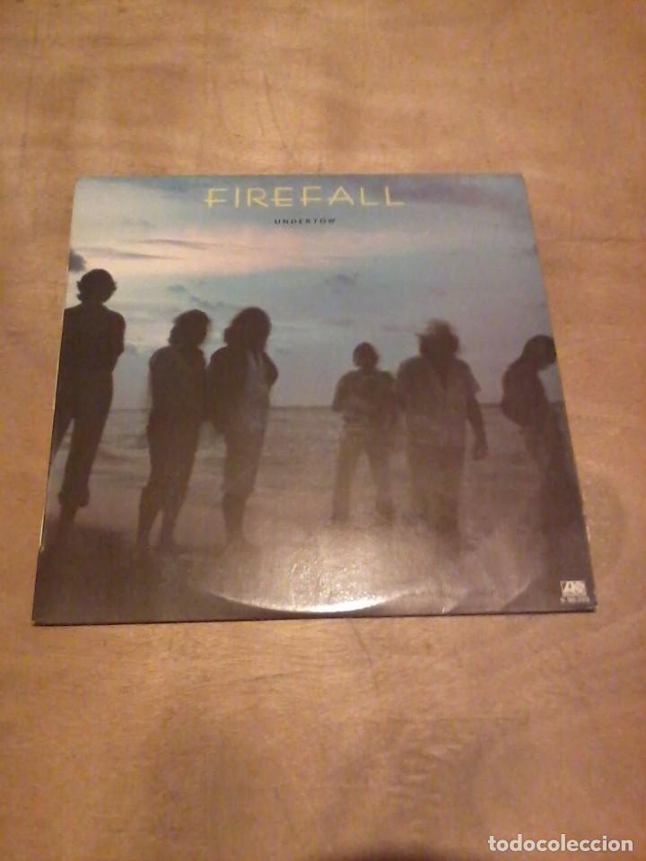 Discos de vinilo: Firefall LP Undertow Esp. 1980 Insert - Foto 1
