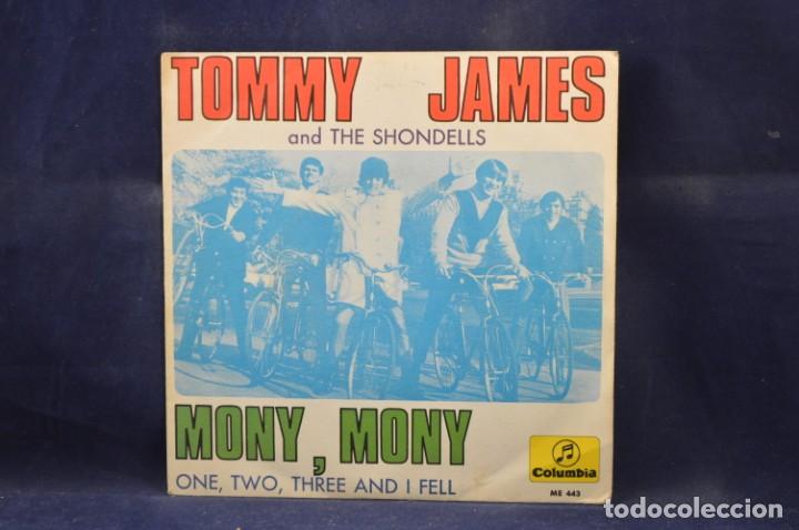 Discos de vinilo: TOMMY JAMES AND THE SHONDELLS - MONY, MONY - SINGLE - Foto 1