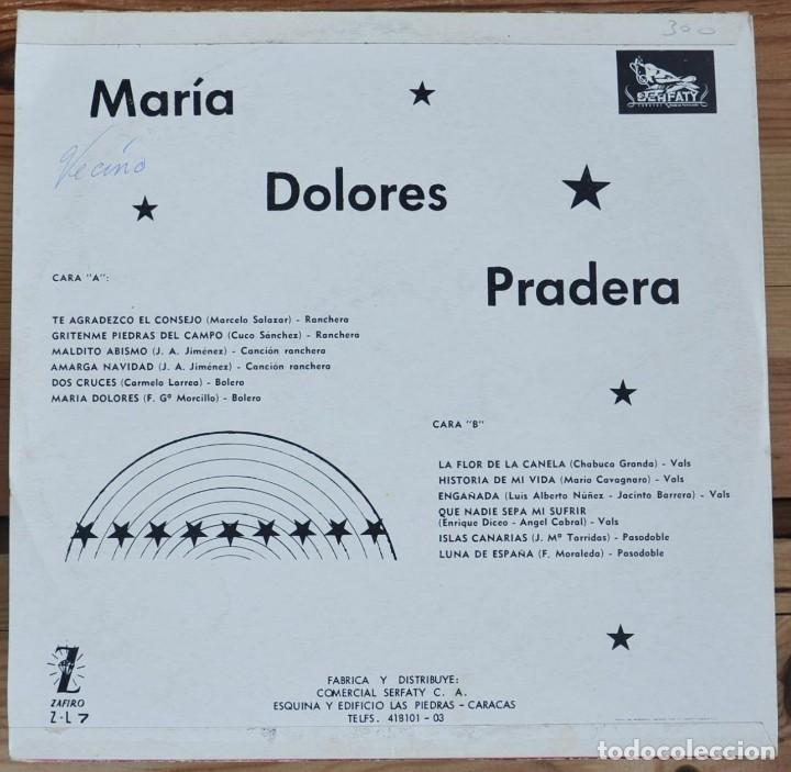 Discos de vinilo: Maria Dolores Pradera LP - Foto 2