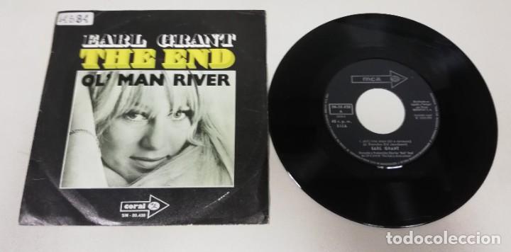 Discos de vinilo: Earl Grant - The End / Ol Man River (7&rdquo;, Single) - Foto 1