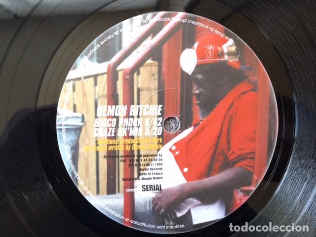 Discos de vinilo: DEMON RITCHIE . DISCO PHONK 6 / 42 . EDICI&Oacute;N FRANCESA DE 1998 - Foto 3