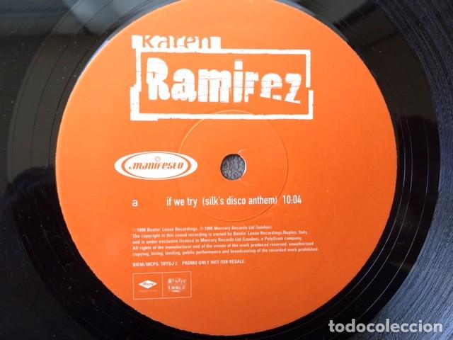 Discos de vinilo: KAREN RAMIREZ. 2 MAXI&acute;S . EDICI&Oacute;N ALEMANA DE 1998 - Foto 5