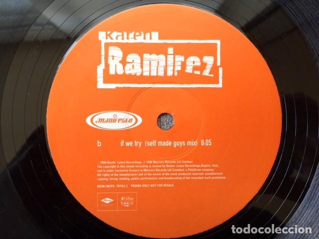 Discos de vinilo: KAREN RAMIREZ. 2 MAXI&acute;S . EDICI&Oacute;N ALEMANA DE 1998 - Foto 6