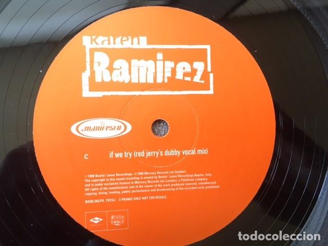 Discos de vinilo: KAREN RAMIREZ. 2 MAXI&acute;S . EDICI&Oacute;N ALEMANA DE 1998 - Foto 7