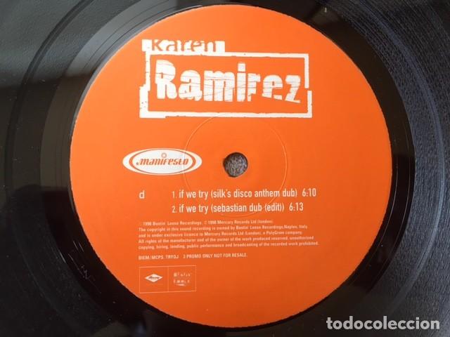 Discos de vinilo: KAREN RAMIREZ. 2 MAXI&acute;S . EDICI&Oacute;N ALEMANA DE 1998 - Foto 8