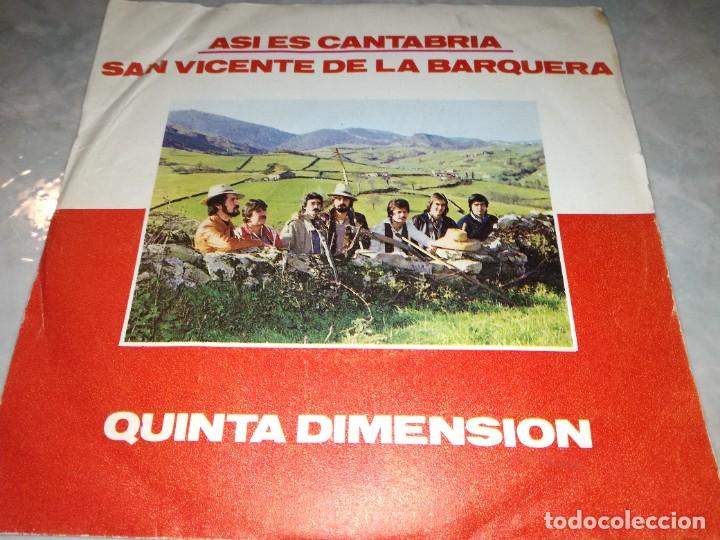 Discos de vinilo: QUINTA DIMENSION-ASI ES CANTABRIA