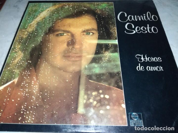 Discos de vinilo: CAMILO SESTO-HORAS DE AMOR - Foto 1