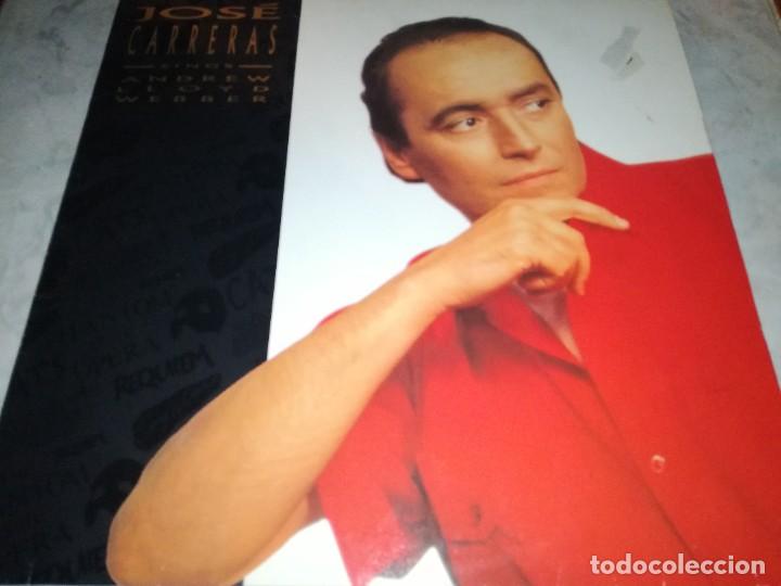Discos de vinilo: JOSE CARRERAS-ANDREW LLOYD WEBBER - Foto 1
