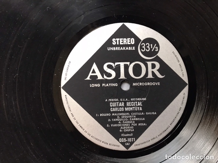 Discos de vinilo: Carlos Montoya. Recital - Foto 5