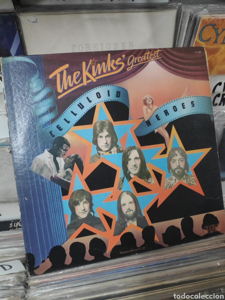 Discos de vinilo: The kinks greatest celuloid Heroes - Foto 1