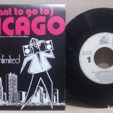 Discos de vinilo: R.T. & THE ROCKMEN UNLIMITED / (I WANT TO GO TO) CHICAGO / SINGLE 7 INCH