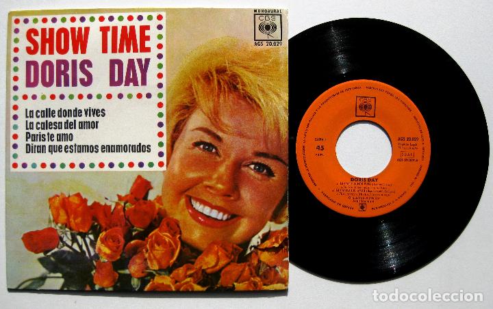 Discos de vinilo: Doris Day - Show Time - EP CBS 1962 BPY - Foto 1