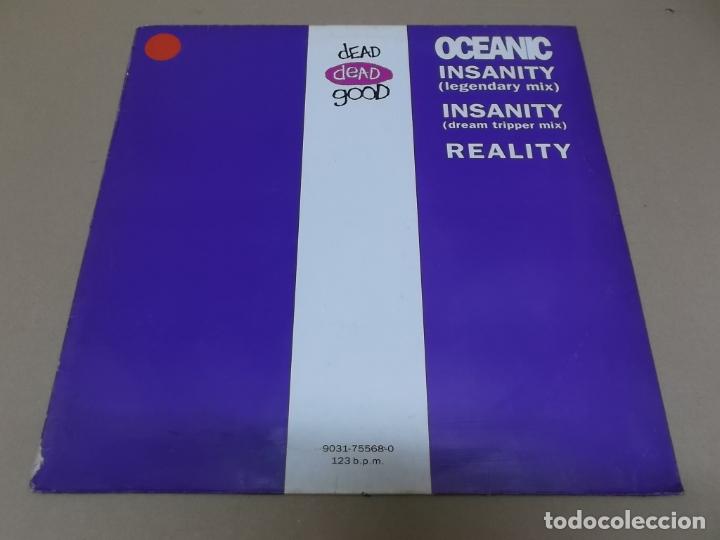 Discos de vinilo: OCEANIC (MAXI) INSANITY (3 TRACKS) A&Ntilde;O 1991 - Foto 1