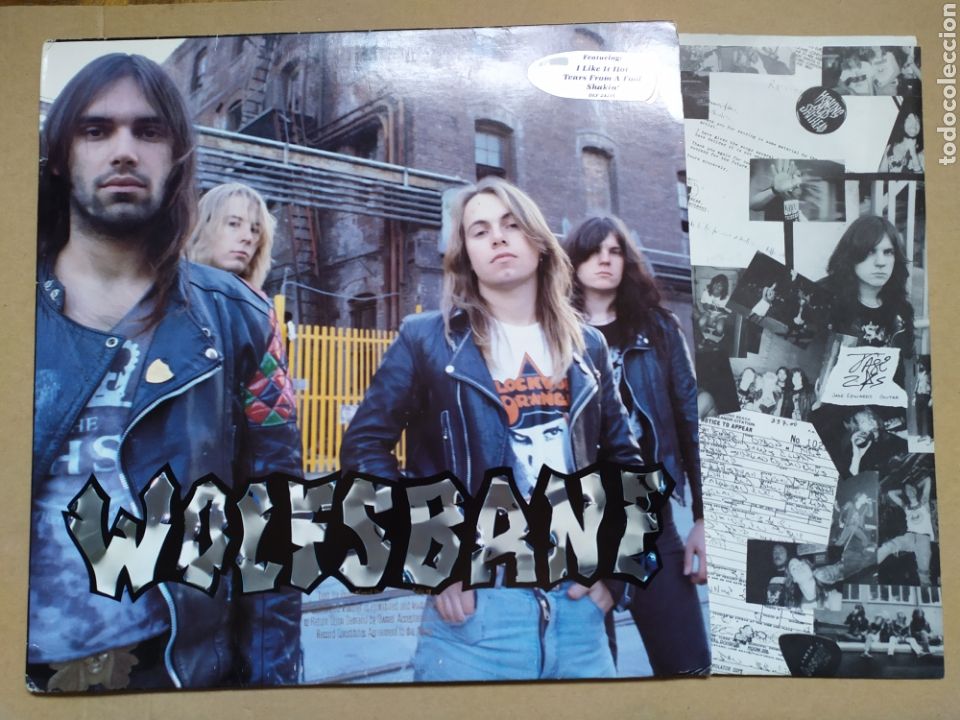Discos de vinilo: Wolfsbane live fast die fast (promocional) - Foto 1