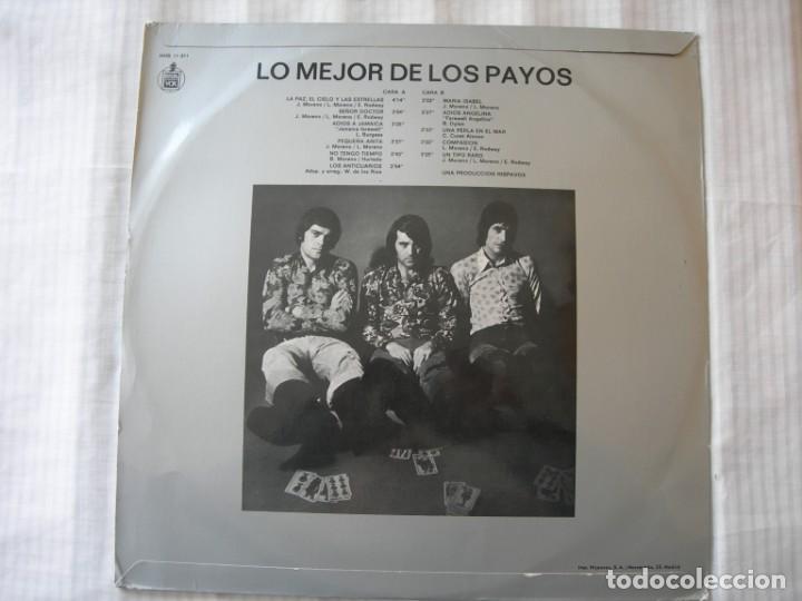 Discos de vinilo: LO MEJOR DE LOS PAYOS / LOS PAYOS / LP - Foto 2