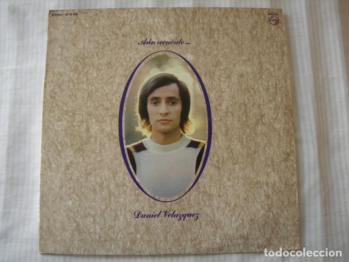 Discos de vinilo: A&Uacute;N RECUERDO / DANIEL VELAZQUEZ / LP - Foto 1