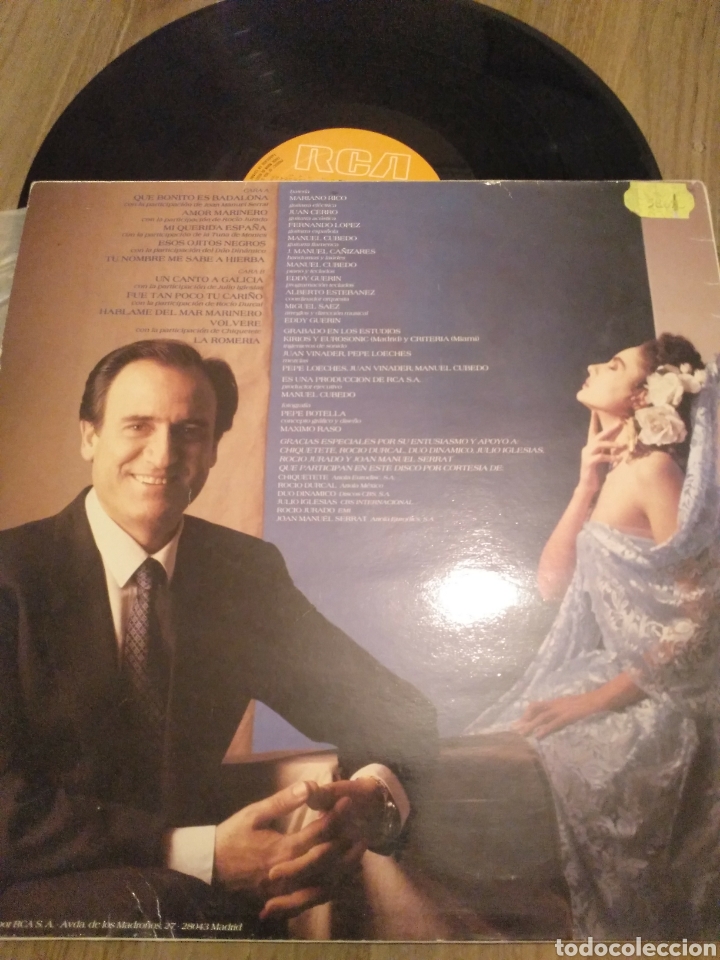 Discos de vinilo: Manolo Escobar suspiros de Espa&ntilde;a - Foto 2