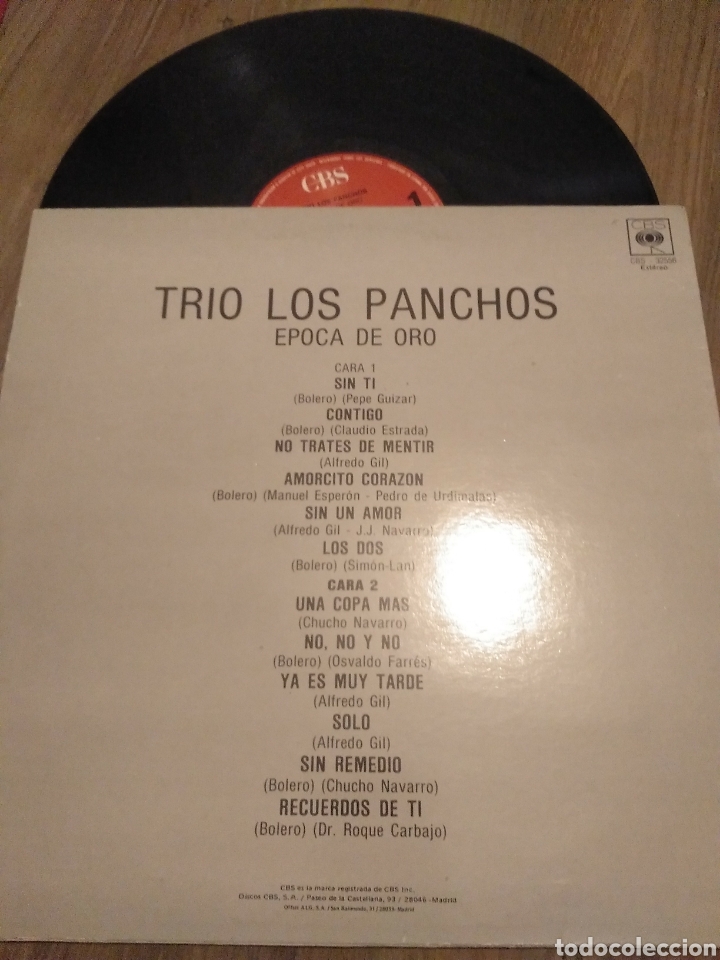 Discos de vinilo: Los panchos - Foto 2