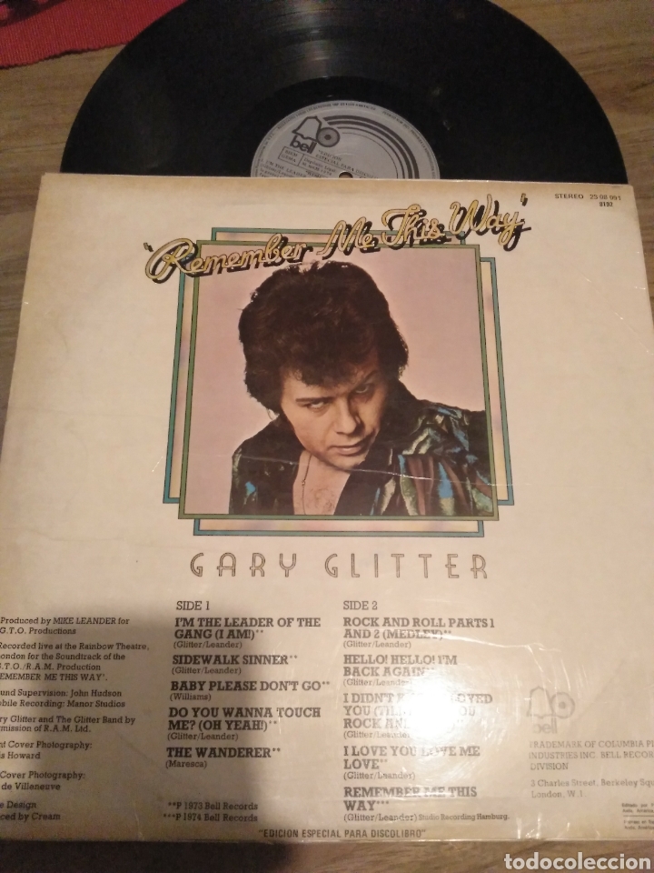 Discos de vinilo: Gary glitter - Foto 2
