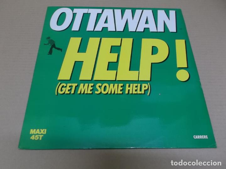 Discos de vinilo: OTTAWAN (MAXI) HELP (GET ME SOME HELP) (2 TRACKS) A&Ntilde;O 1981 &ndash; EDICION FRANCIA - Foto 1