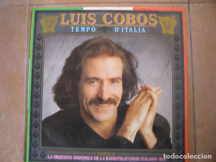 Discos de vinilo: Luis Cobos &lrm;&ndash; Tempo DItalia - LP -PR - Foto 1