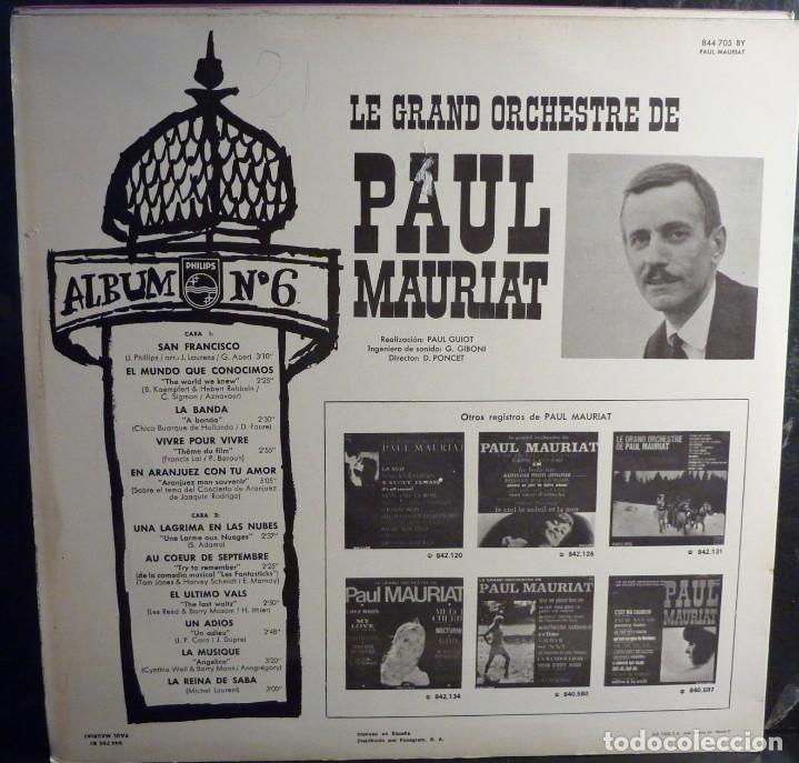 Discos de vinilo: PAUL MAURIAT // LOTE DE 7 LP - Foto 12