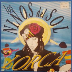Discos de vinilo: SINGLE / LORCA / LOS NIÑOS DEL SOL - RITMO DE LA NOCHE / MAX MUSIC 1991 PROMO. Lote 231008715