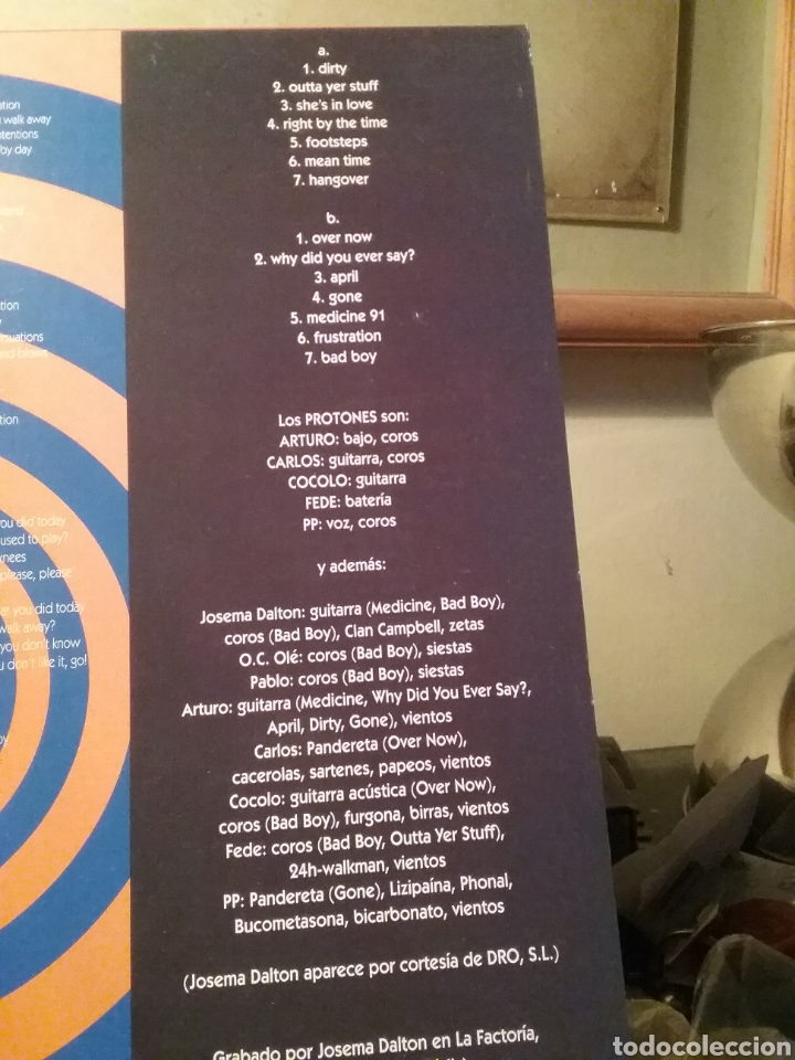 Discos de vinilo: PROTONES 1993 ROCK INDIANA - Foto 4