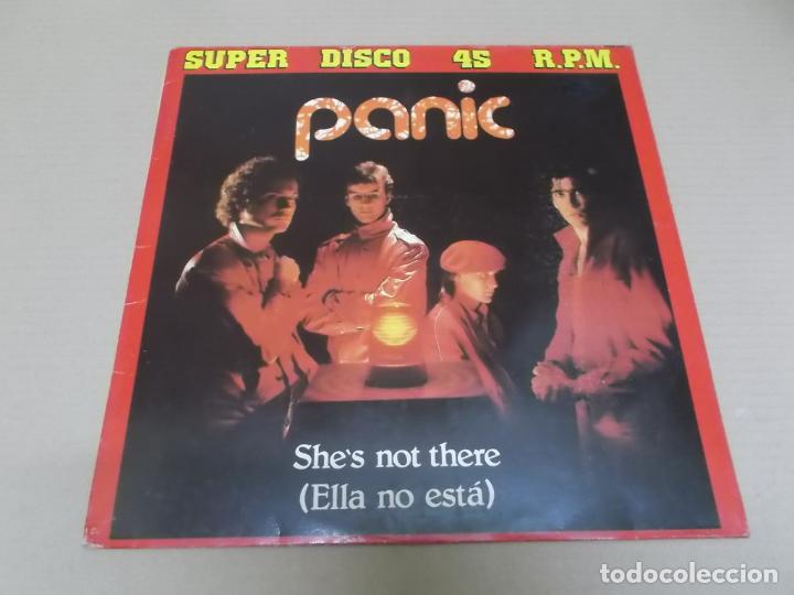 Discos de vinilo: PANIC (MAXI) SHE&rsquo;S NOT THERE (3 TRACKS) A&Ntilde;O 1985 - Foto 1