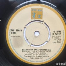 Disques de vinyle: THE BEACH BOYS - UK - CALIFORNIA SAGA / CALIFORNIA / SAIL ON SAILOR. Lote 231052840