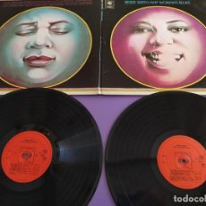 Discos de vinilo: JOYA DOBLE LP ORIGINAL 1970.BESSIE SMITH(ANY WOMAN'S BLUES) MADE IN HOLLAND.CBS 66262.PORTADA ABIERT. Lote 231060450