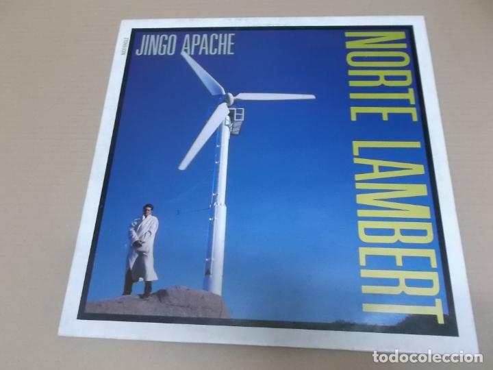Discos de vinilo: NORTE LAMBERT (MAXI) JINGO APACHE (3 TRACKS) A&Ntilde;O 1986 - Foto 1