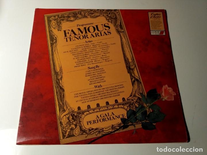 Discos de vinil: Famous Tenor Arias (LP, Comp, RE)