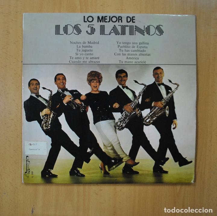 Discos de vinilo: LOS 5 LATINOS - LO MEJOR DE - LP - Foto 1