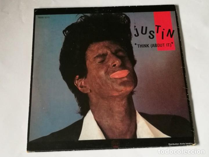 Discos de vinilo: Justin - Think (About It) - 1982 - Foto 2