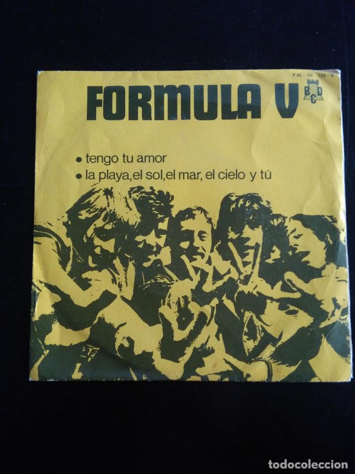 Discos de vinilo: FORMULA V - TENGO TU AMOR - Foto 1