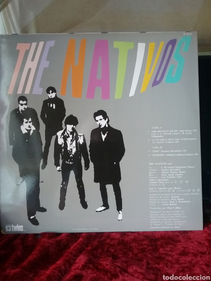 Discos de vinilo: THE NATIVOS 1986 TWINS - Foto 2