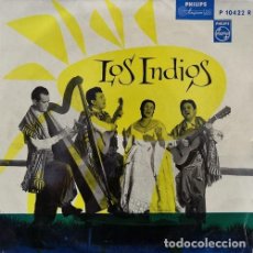 Discos de vinilo: LOS INDIOS - MUSICA DEL PARAGUAY - LP DE VINILO DE 10 PULAGAS (25 CM) EDICION ESPAÑOLA 1958 #
