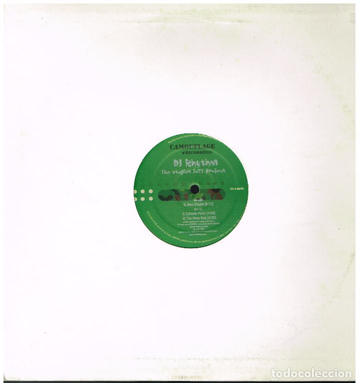 Discos de vinilo: D.J. RHYTHM - THE UTOPIAN JAZZ PROJECT - MAXI SINGLE 2000 - Foto 1