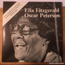 Discos de vinilo: ELLA FITZGERALD. OSCAR PETERSON. SINGLE VINILO. CLUB DE VANGUARDIA. MUY RARO. VER FOTOS