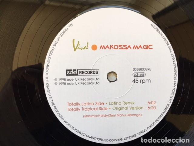Discos de vinilo: MAKOSSA MAGIC . VIVA . EDICI&Oacute;N INGLESA DE 1998 - Foto 4